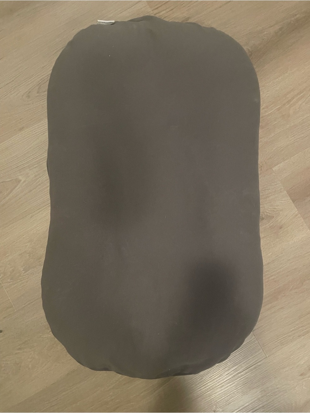 Snuggle Me Organic Lounger + Cover in Charcoal Gray